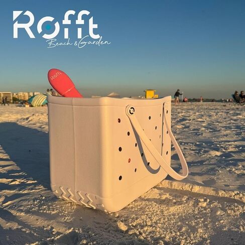 Original Modern Beach Bag, Rubber Tote Bag X Large, Waterproof, Washable, Tip Proof, Tote Bag for Beach, Boat, Pool in Saudi Arabia