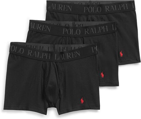 سراويل داخلية رجالي من POLO Ralph Lauren مصنوعة من القطن المرن 4d من 3 قطع in Saudi Arabia