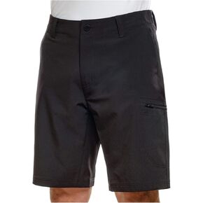 ZEROXPOSUR Men's Lightweight Stretch Travel Friendly Shorts Color: Black, Size: (30)-(32)-(34)-(36)-(38)-(40) New with Tags (30)