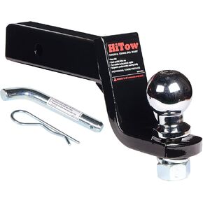Trailer Hitch Loaded Ball Mount Class III/IV 3-1/4" Drop with 2" Hitch Ball & 5/8" Pin Kit (GTW 5,000 lbs)