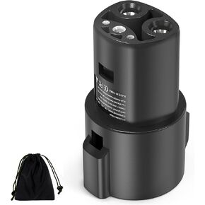 J1772 to Tesla Charging Adapter Compatible with SAE J1772 EV Charger Adapter to Tesla Model 3, Y, S, X