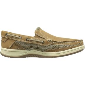 Margaritaville Men's Padded Tongue and Collar Double Gore Stretch Slip on Boat Shoe