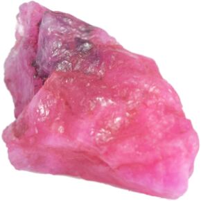 GEMHUB Astrological Red Ruby Gem - 22.00 Ct Certified Uncut Natural Rough Ruby Gemstone DS-451