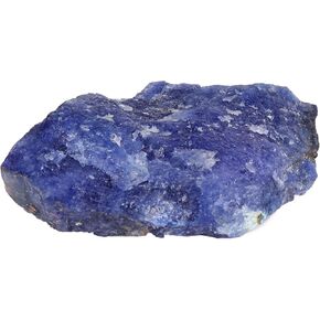 GEMHUB A Grade Natural Raw Rough Blue Sapphire 77.50 Ct Healing Crystal Rough Sapphire Stone for Cabbing FD-362