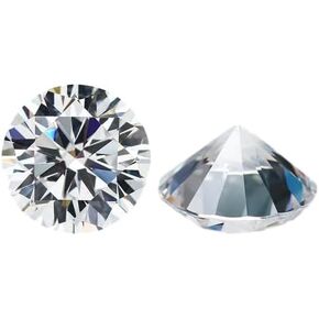 Size 3.25-15mm Cubic Zirconia Stones Round Brilliant 5A White Color 5mm CZ Loose Gemstones Synthetic For Ring,Pendant Jewelry Making