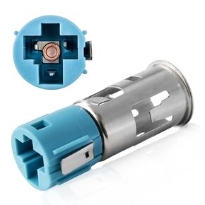 Anina Power Outlet Lighter Socket Replacement fits for Dodge Ram Chrysler 300 Pacifica Replace 3 Plug Left Side 04685590, 4685590AB, 5026362AA, 6AL38DX9AA
