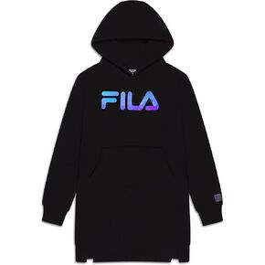 Fila Girls Velour Hooded Sweatshirt Top