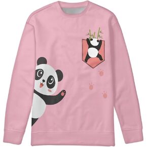 Girls Boys Sweatshirt Trendy Pullover Tops Kids Comfy Sweaters Fall Outfit 6-14 Years Old Kids Athletic Clothing