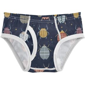 100% Cotton Boys Underwear Breathable Boys Briefs Toddler Underwear Size 2t-8Y