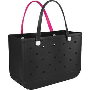 X-Large Rubber Beach Bag for Men & Women, Large Capacity Travel Bag Beach Tote Bag for the Beach Boat Pool