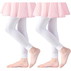 Footless Ballet Tights Girls Dance Tights School Girls Footless Gymnastics Leggings Kids Pantyhose Stockings