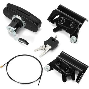 113436-100xq طقم مقبض ملتوي لغطاء الشاحنة 100XQ 92579 ومزالج 83515-83514 متوافق مع Leer 100XL، Leer 100XQ وLeer 700 in Kuwait