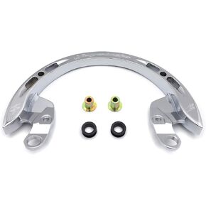 XKMT-Rear Passenger Grab Bar Handle Rail Compatible with 2008-2013 Suzuki Hayabusa GSXR1300 R CHR Motorbike [B00YWCKKEI]