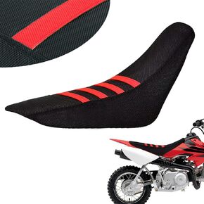 غطاء مقعد الدراجة الترابية المضلع لـ CRF50 CRF50F XR50 CRF 50 50F واقي السطح غير القابل للانزلاق باللون الوردي