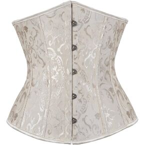 Bridal Underbust Waist Corset Plus Size Vintage