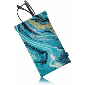 Beabes Dragonfly Glasses Case Lightweight Glasses Cases PU Sunglass Organizer Eyeglasses Case Glasses Cases For Men Women