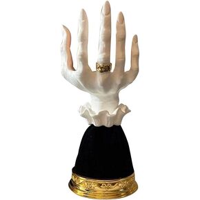 Witch Hand Candle Holder, Halloween Palm Candle Holder Horror Witch Hand Candle Holder Gothic Decoration Witch Candle Holder Halloween Home Party Decoration Desktop Ornaments