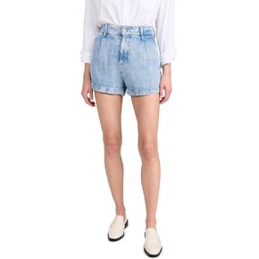 7 For All Mankind Women's Pleated Short