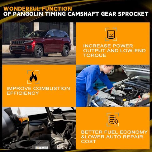 PANGOLIN 13050-0P010 عمود الحدبات توقيت والعتاد ضرس لتاكوما تندرا 4 عداء 4.0L V6 أجزاء محرك ما بعد البيع، استبدال OE 130500P010 13050-31030 1305031030 in Saudi Arabia