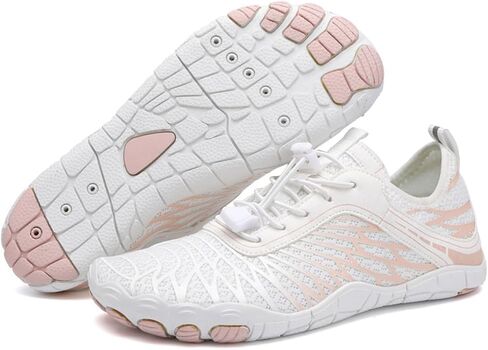 Hike Barefoot Shoes for Women Men with Wide Toe Box, Healthy & Non-Slip Breathable Barefoot Water Shoes Beach Pool Aqua Swim Surf Hiking Walking Shoes in Saudi Arabia