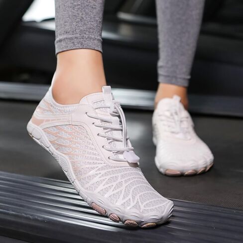Hike Barefoot Shoes for Women Men with Wide Toe Box, Healthy & Non-Slip Breathable Barefoot Water Shoes Beach Pool Aqua Swim Surf Hiking Walking Shoes in Saudi Arabia