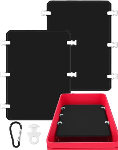 2 قطعة صينية مقسمة لمقسم حقيبة Bogg لملحقات حقيبة Beach Bogg الأصلية X الكبيرة ملحقات حقيبة الشاطئ مناسبة لإدراج منظم حقيبة Bogg ومساحة مقسمة (أسود) in Kuwait