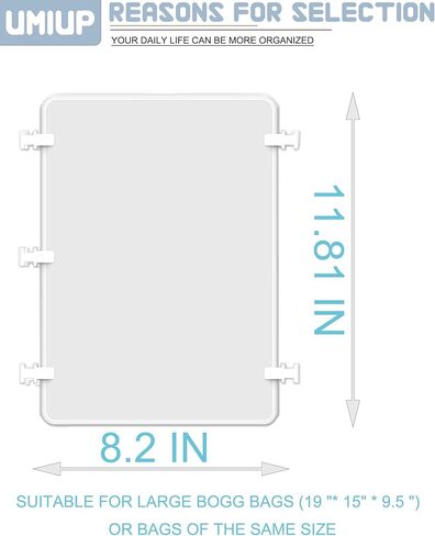 2 قطعة صينية مقسمة لمقسم حقيبة Bogg لملحقات حقيبة Beach Bogg الأصلية X الكبيرة ملحقات حقيبة الشاطئ مناسبة لإدراج منظم حقيبة Bogg ومساحة مقسمة (أسود) in Kuwait