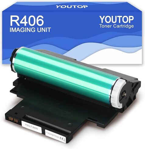 استبدال وحدة أسطوانة التصوير R404/R406 لـ Samsung CLT-406 OPC 16,000 صفحة لطابعة CLP-360، 365، 365W، 368، CLX 3300، 3305، 3305FN، 3305FW، 3305W، Xpress C460FW، C460W in Saudi Arabia