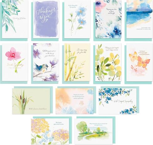 American Greetings Deluxe Boxed Sympathy Card Assortment (15-Cards) in Saudi Arabia