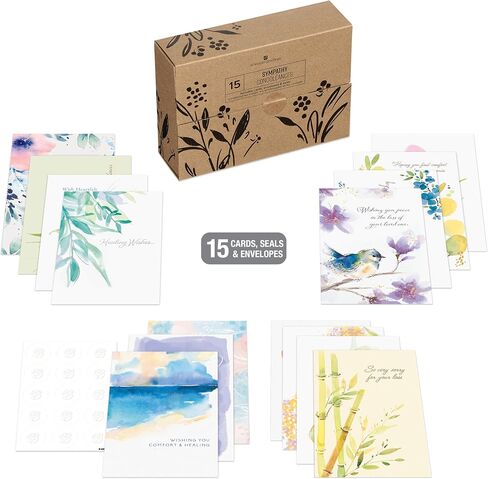 American Greetings Deluxe Boxed Sympathy Card Assortment (15-Cards) in Saudi Arabia