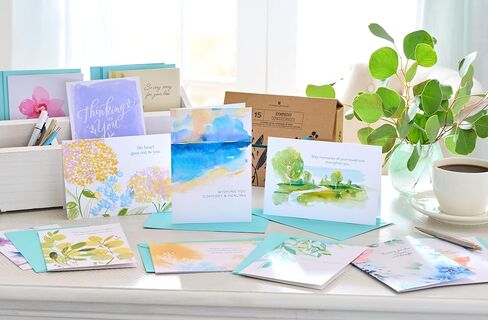 American Greetings Deluxe Boxed Sympathy Card Assortment (15-Cards) in Saudi Arabia