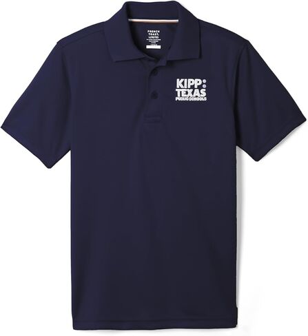 French Toast KIPP Texas Public Schools Adult Short Sleeve Performance Polo Shirt in Saudi Arabia