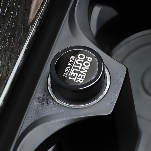 2PCS Car Cigarette Lighter Plug Cover, Dustproof Waterproof Vehicle Socket Cover, Auto Cigarette Lighter Cap Replacement Accessories Universal for Vehicle, Trucks, RVs and More（Black） in Kuwait