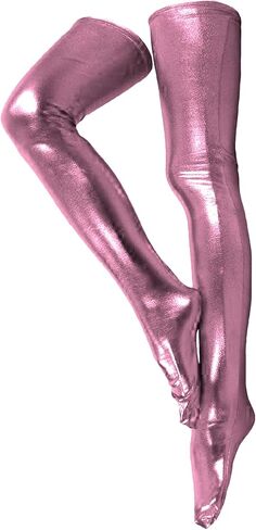 Men's and Women's 28/38 Inch Shiny Metallic Spandex Skintight Costumes Stocking in Saudi Arabia
