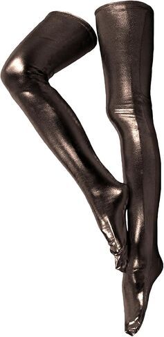 Men's and Women's 28/38 Inch Shiny Metallic Spandex Skintight Costumes Stocking in Saudi Arabia