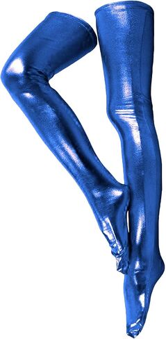 Men's and Women's 28/38 Inch Shiny Metallic Spandex Skintight Costumes Stocking in Saudi Arabia