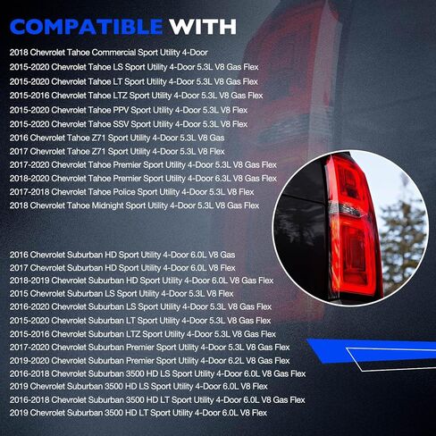 Full LED Taillights, Compatible with 2019-2023 GMC Sierra 1500 2500HD 3500HD, Replace 86820474 84968741 Led Driving Reverse Brake Turn Signal Lighting Rear Right Passenger Side Tail Lights Assembly in Saudi Arabia