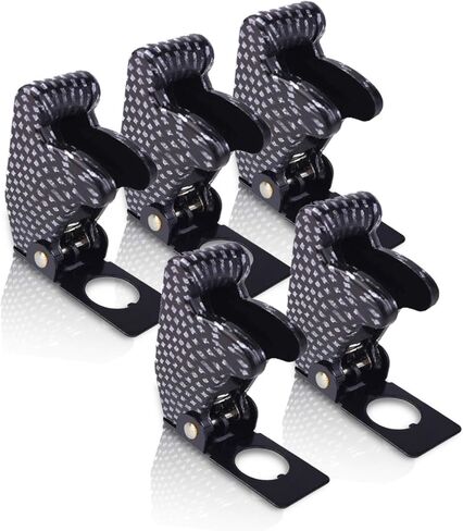 MGI SpeedWare Safety Flip Covers for Toggle Bat-Handle Switch 5-Pack (Red) in Saudi Arabia