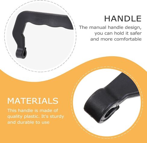 Hemobllo Replacement Crate Handles Portable Pet Cage Crate Plastic Replacement Handles Durable Durable Handles for Pet Cage Carrier- 10pcs in Kuwait
