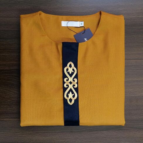 Dashiki للرجال ملابس أفريقية طقم مكون من قطعتين قميص وسروال نيجيري للرجال بدلة زفاف ملابس رياضية in Kuwait