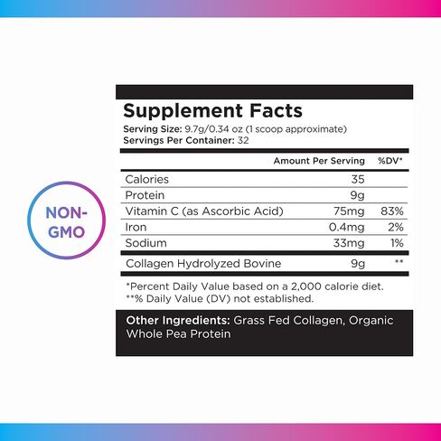 Livingood Daily Chocolate Collagen Powder - Hydrolyzed Collagen Peptides Powder Plus Vitamin C - Complete Protein with 20 Amino Acids - Type I & III, Grass-Fed, Keto, Paleo - 30 Servings, 12.3oz in Saudi Arabia