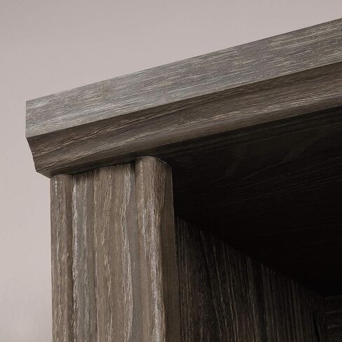 خزانة مكتبة سودر هاموند، الطول: 32.87 بوصة × العرض: 13.62 بوصة × الارتفاع: 40.04 بوصة، لمسة نهائية من خشب إيمري أوك in Kuwait