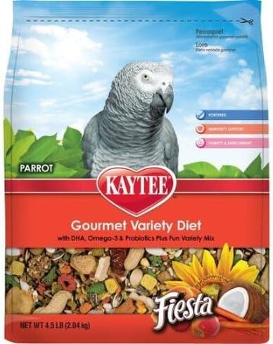 Kaytee Fiesta Parrot Food for Large Birds, 2.5 Pounds in Kuwait