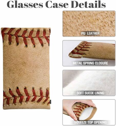 Beabes Anchor Skull Glasses Case Sunglasses Case Sunglass Organizer Eyeglasses Case Glasses Cases Pouch For Men Women in Kuwait