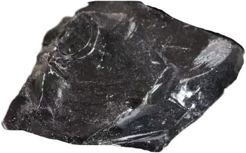 Natural Obsidian Healing Crystal Raw Gemstones Rocks Stones One Piece for Home Office Decoration, Tumbling, Polishing, Crystal Healing in Saudi Arabia