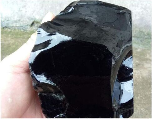 حجر السج الطبيعي شفاء الكريستال الخام الأحجار الكريمة الصخور قطعة واحدة لتزيين المكاتب المنزلية، تراجع، تلميع، شفاء الكريستال in Kuwait