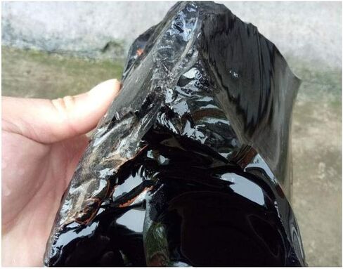 حجر السج الطبيعي شفاء الكريستال الخام الأحجار الكريمة الصخور قطعة واحدة لتزيين المكاتب المنزلية، تراجع، تلميع، شفاء الكريستال in Kuwait