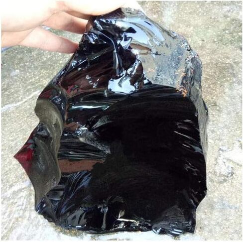 حجر السج الطبيعي شفاء الكريستال الخام الأحجار الكريمة الصخور قطعة واحدة لتزيين المكاتب المنزلية، تراجع، تلميع، شفاء الكريستال in Kuwait