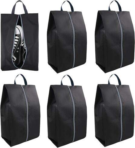 6Pack Shoe Bags for Travel XX-Large Shoe Bags for Women & Men Shoe Organizer Bag for Packing with Zipper in Saudi Arabia