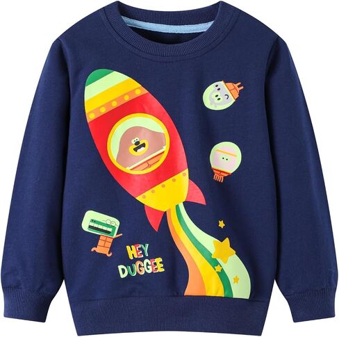 HILEELANG الصبي بلوزات هالوين عيد الميلاد الجدة يتوهج في الظلام Crewneck البلوز القطن الجرافيك القمم سترة قمصان in Kuwait